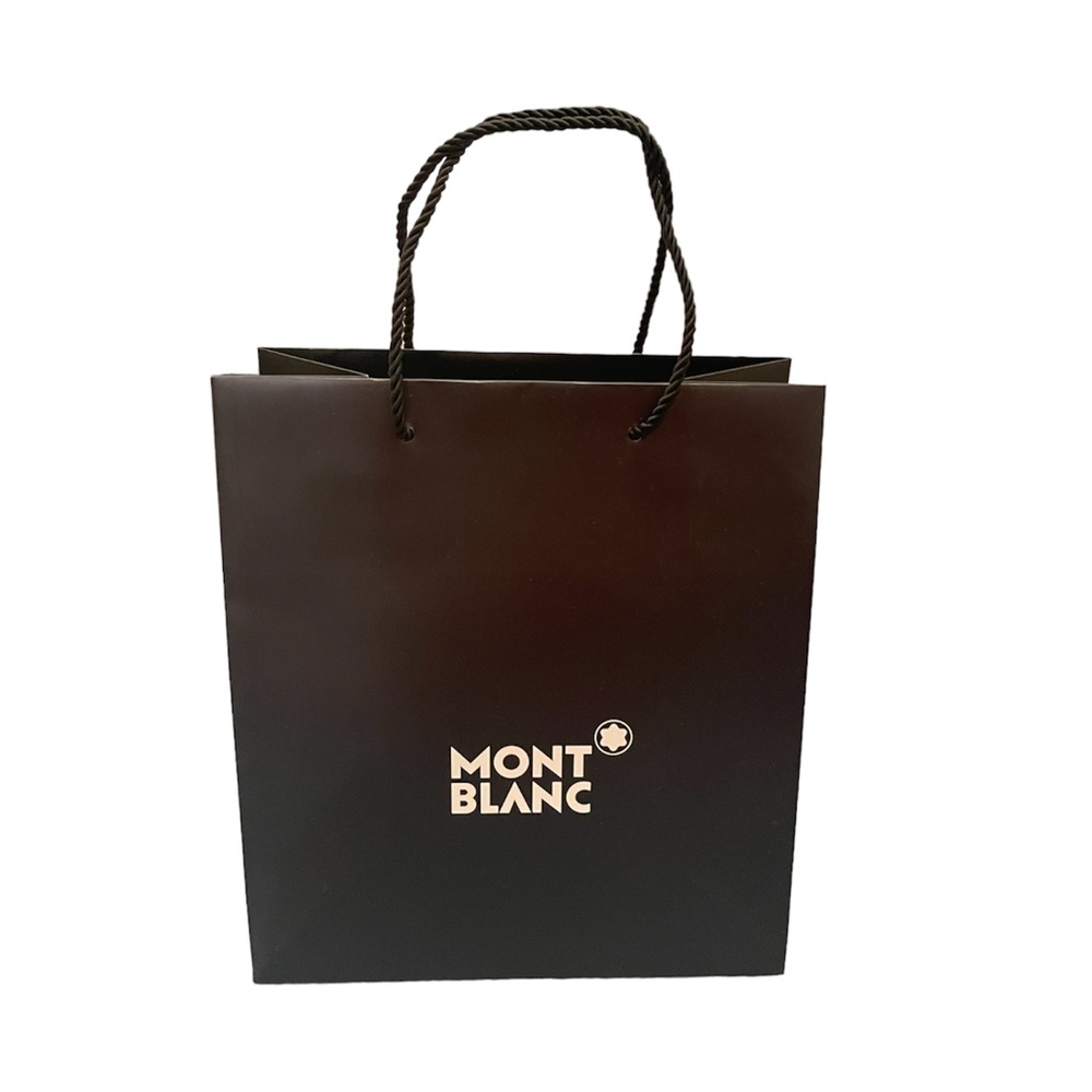MONT BLANC medium shopping bags /thick cardboard bags original brand bags